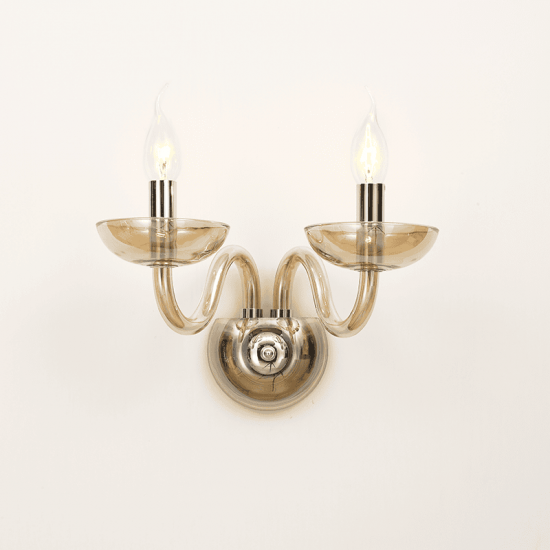 ^ΕΠΙΤΟΙΧΟ Φ/Σ 2ΧΕ14 COGNAC ΚΡΥΣΤΑΛΛΟ+ΧΡΩΜΙΟ ΜΕΤΑΛΛΟ 40X30CM LUNARIA