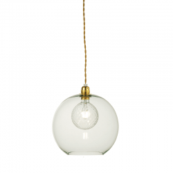 ΚΡΕΜΑΣΤ 1ΧΕ27 ΔΙΑΦ.MENTA ΓΥΑΛ+ΧΡΥΣH ΜΕΤΑΛ.ΑΝΑΡΤΗΣ Φ30ΧΗ120CM PYTHIA