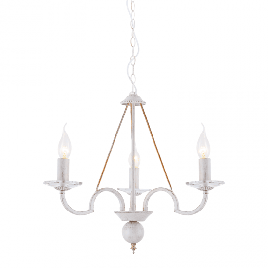 ΚΡΕΜΑΣΤΟ 3ΧΕ14 ΜΕΤΑΛ ΠΑΤΙΝΑ ΛΕΥΚΟ ΧΡΥΣΟ+ΚΡΥΣΤΑΛ Φ51ΧΗ102CM GEISHA