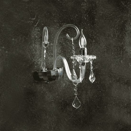 ΕΠΙΤΟΙΧΙΟ Φ/Σ 1ΧΕ14 ΔΙΑΦΑΝΟ ΑΚΡΥΛΙΚΟ 34Χ27Χ42CM GIZA