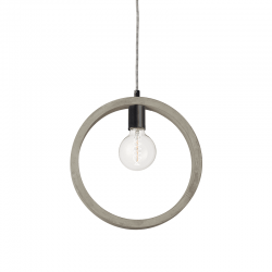 ΚΡΕΜΑΣΤΟ Φ/Σ 1ΧΕ27 ΤΣΙΜΕΝΤΟ ΚΥΚΛΟΣ  Φ33XH120CM LION