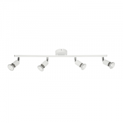 ΣΠΟΤ ΙΙΙΙ ΛΕΥΚΟ ΜΑΤ 4 Χ GU10 TRINITY