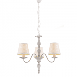 ΚΡΕΜΑΣΤΟ 3ΧΕ14 ΜΕΤΑΛ ΠΑΤΙΝΑ ΛΕΥΚΟ/ΜΑΥΡΟ+ΑΜΠΑΖΟΥΡ Φ57ΧΗ103CM KARPATHIA