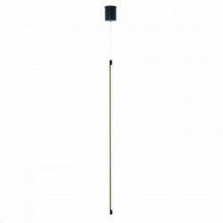 ^ΚΡΕΜΑΣΤΟ Φ/Σ LED 18W DIM ΑΦΗΣ 3000K 920LM AVENUE ΜΑΥΡΟ ΜΕΤ/ΚΟ IP20 D8XD1,8XH250CM