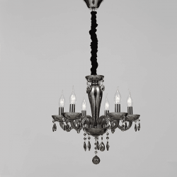 ΚΡΕΜΑΣΤΟ Φ/Σ 6ΧΕ14 ΦΙΜΕ ΚΡΥΣΤΑΛΛΟ+ΧΡΩΜΙΟ ΜΕΤΑΛΛΟ Φ45ΧΗ168CM TULIA