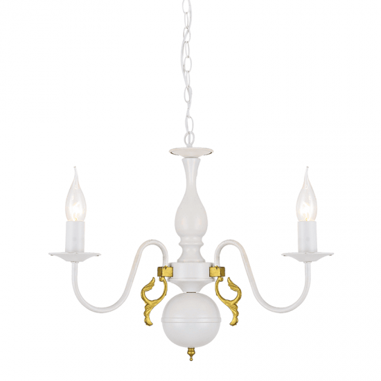 ΚΡΕΜΑΣΤΟ Φ/Σ 3ΧΕ14 ΜΕΤΑΛΛΙΚΟ ΠΑΤΙΝΑ ΧΡΥΣΟ  Φ50ΧH93,5CM VELVET