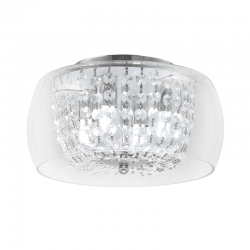 ΟΡΟΦΗΣ ΚΡΥΣΤΑΛΛΟ - ΓΥΑΛΙ Φ40CM 6ΧG9 YVONNE