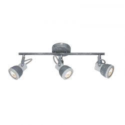 ΕΠΙΤΟΙΧΟ Φ/Σ 3ΧGU10 ΜΕΤΑΛΛΙΚΟ ΑΠΟΧΡ.ΤΣΙΜΕΝΤΟΥ 45Χ10Χ19CM INKA