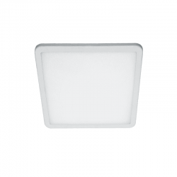 FLEXIBLE W SQUARE LED SLIM PANEL 15W 6000K 1370Lm 230V Φ50-150 120° Ra80