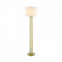 ΕΠΙΔΑΠΕΔΙΟ Φ/Σ 1ΧΕ27 BELIZE ΧΡΥΣΟ ΜΕΤ/ΚΟ+ΛΕΥΚΟ ΑΜΠΑΖΟΥΡ-ΜΑΡΜΑΡΟ IP20 D40,6XH153CM