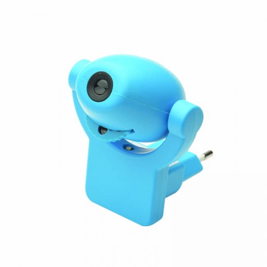 LED ΠΡΟΤΖΕΚΤΟΡΑΣ ΛΑΜΠΑΚΙ ΝΥΚΤΟΣ 0,7W 6 ΠΑΡΑΣΤΑΣΕΩΝ, ΑΙΣΘΗΤΗΡΑ, ΜΠΛΕ ΠΛΑΣΤΙΚΟ 230V IP20 LED ΠΡΟΤΖΕΚΤΟΡΑΣ ΛΑΜΠΑΚΙ ΝΥΚΤΟΣ 0,7W 6 ΠΑΡΑΣΤΑΣΕΩΝ, ΑΙΣΘΗΤΗΡΑ, ΜΠΛΕ ΠΛΑΣΤΙΚΟ 230V IP20