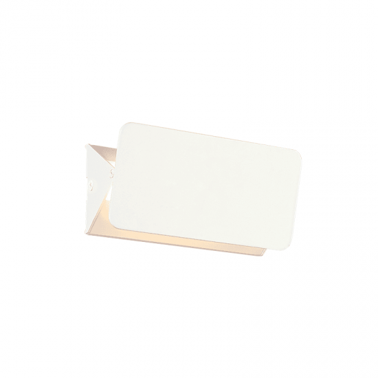 ΕΠΙΤΟΙΧΟ Φ/Σ LED 5W 3000K ΑΛΟΥΜΙΝΙΟ ΛΕΥΚΟ 16X8X5,5CM PYRAMID