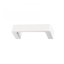 ΕΠΙΤΟΙΧΟ Φ/Σ LED 6W 3000K ΑΛΟΥΜΙΝΙΟ ΛΕΥΚΟ 30Χ6,4Χ10,5CM FOGA