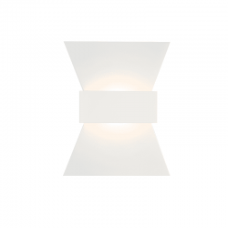 ΕΠΙΤΟΙΧΟ Φ/Σ LED 6W 3000K ΑΛΟΥΜΙΝΙΟ ΛΕΥΚΟ 20Χ16Χ7CM ELEGANT