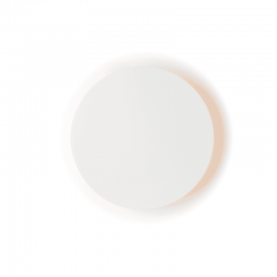 ΕΠΙΤΟΙΧΟ Φ/Σ LED 5W 3000Κ ΛΕΥΚΟ MDF ΚΥΚΛΟΣ Φ14ΧΗ3,6CM ECLIPSE