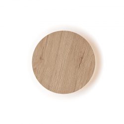 ΕΠΙΤ Φ/Σ LED 10W 3000Κ ΑΠΟΧΡ.ΑΝΟΙΧΤ ΞΥΛ MDF ΚΥΚΛ Φ22XH3,6CM ECLIPSE