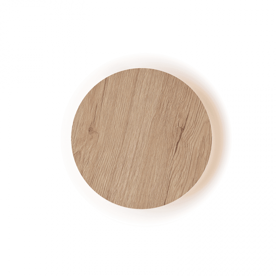 ΕΠΙΤ Φ/Σ LED 10W 3000Κ ΑΠΟΧΡ.ΑΝΟΙΧΤ ΞΥΛ MDF ΚΥΚΛ Φ22XH3,6CM ECLIPSE