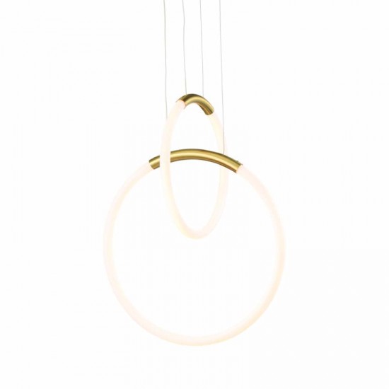 ^ΚΡΕΜΑΣΤΟ Φ/Σ LED 24W 3000K 1680LM VENUS ΟΡΕΙΧΑΛΚΟ ΜΕΤ/ΚΟ IP20 40X30XH164CM