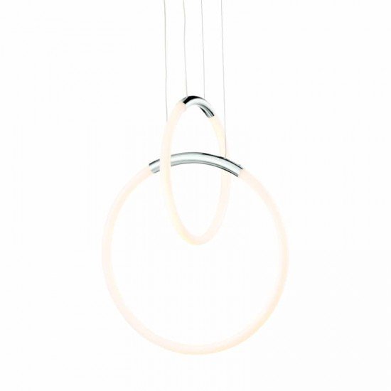 ^ΚΡΕΜΑΣΤΟ Φ/Σ LED 24W 3000K 1680LM VENUS ΧΡΩΜΙΟ ΜΕΤ/ΚΟ IP20 40X30XH164CM