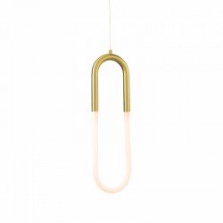 ^ΚΡΕΜΑΣΤΟ Φ/Σ LED 8W 3000K 560LM VENUS ΟΡΕΙΧΑΛΚΟ ΜΕΤ/ΚΟ IP20 15Χ2,3ΧH230CM