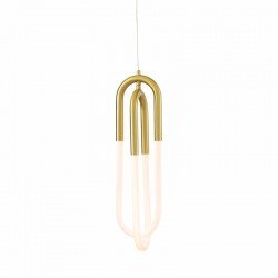 ^ΚΡΕΜΑΣΤΟ Φ/Σ LED 16W 3000K 1120LM VENUS ΟΡΕΙΧΑΛΚΟ ΜΕΤ/ΚΟ 15X15XH230CM