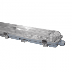 FIXTURE IP65 1580mm FOR 1 LEDTUBE WITH METAL CLIPS FIXTURE IP65 1580mm FOR 1 LEDTUBE WITH METAL CLIPS