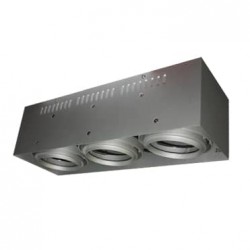 ΚΟΝΣΟΛΑ ΟΡΟΦΗΣ AR111 3ΘΕΣ. ΓΚΡΙ ΚΟΝΣΟΛΑ ΟΡΟΦΗΣ AR111 3ΘΕΣ. ΓΚΡΙ