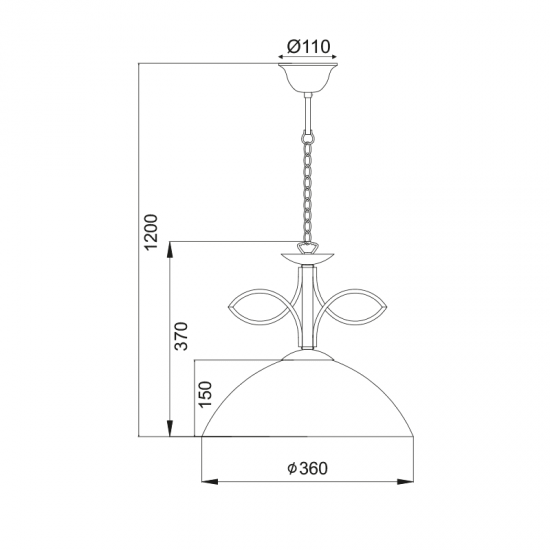 ΚΡΕΜΑΣΤΟ ΜΕΛΙ ΓΥΑΛΙ - ΜΕΤΑΛΛΟ ΚΑΦΕ ΧΡΥΣΟ 1ΧΕ27 ELECTRA