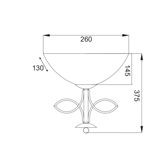 ΑΠΛΙΚΑ ΜΕΛΙ ΓΥΑΛΙ - ΜΕΤΑΛΛΟ ΚΑΦΕ ΧΡΥΣΟ 1ΧΕ27 ELECTRA