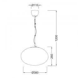 ΜΠΑΛΑ ΕΛΛΕΙΨΟΕΙΔΗΣ Φ38 ΟΠΑΛ LUNA