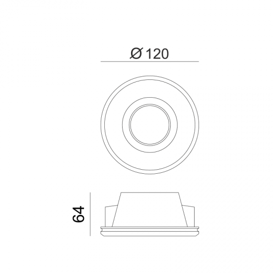 ^ΣΤΡΟΓΓΥΛΟ ΓΥΨΙΝΟ TRIMLESS ΣΠΟΤ ZOE GU10 ^ΣΤΡΟΓΓΥΛΟ ΓΥΨΙΝΟ TRIMLESS ΣΠΟΤ ZOE GU10