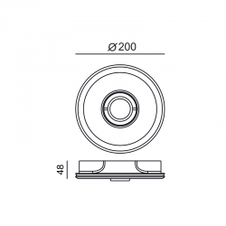 ^ΣΤΡΟΓΓΥΛΟ ΚΙΝΗΤΟ ΓΥΨΙΝΟ TRIMLESS ΣΠΟΤ CARLY GU10 ^ΣΤΡΟΓΓΥΛΟ ΚΙΝΗΤΟ ΓΥΨΙΝΟ TRIMLESS ΣΠΟΤ CARLY GU10