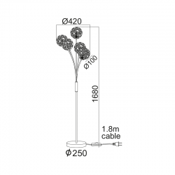 ΔΑΠΕΔΟΥ ΚΡΥΣΤΑΛΛΙΝΕΣ ΜΠΑΛΕΣ 5ΧG9 SKYLAR