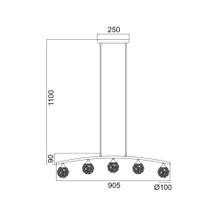 ΚΡΕΜΑΣΤΟ ΡΑΓΑ ΚΡΥΣΤΑΛΛΙΝΕΣ ΜΠΑΛΕΣ 5ΧG9 SKYLAR