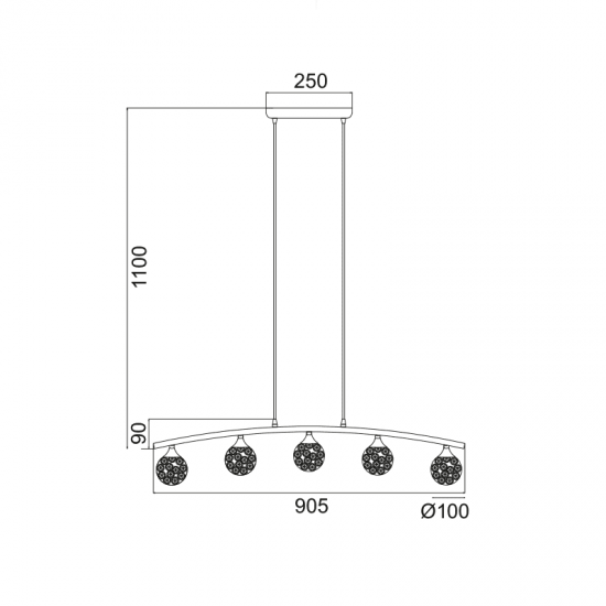 ΚΡΕΜΑΣΤΟ ΡΑΓΑ ΚΡΥΣΤΑΛΛΙΝΕΣ ΜΠΑΛΕΣ 5ΧG9 SKYLAR