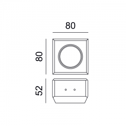 ^ΣΤΡΟΓΓΥΛΟ ΓΥΨΙΝΟ TRIMLESS ΣΠΟΤ JOSIE GU10 ^ΣΤΡΟΓΓΥΛΟ ΓΥΨΙΝΟ TRIMLESS ΣΠΟΤ JOSIE GU10