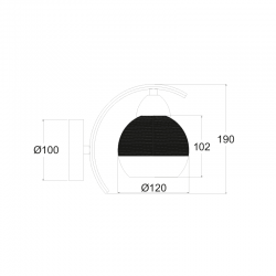 ΑΠΛΙΚΑ ΓΥΑΛΙ ΧΡΩΜΙΟ - ΔΙΑΦΑΝΕΣ 1ΧE27 ALIEN ΑΠΛΙΚΑ ΓΥΑΛΙ ΧΡΩΜΙΟ - ΔΙΑΦΑΝΕΣ 1ΧE27 ALIEN