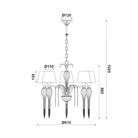 ΚΡΕΜ Φ/Σ5ΧΕ14ΜΕΤΑΛ ΛΕΥΚ-ΧΡΥΣ+ΑΜΠ+ΓΥΑΛ+ΑΛΥΣ ROSEGOLD Φ61ΧΗ102 PALERMO