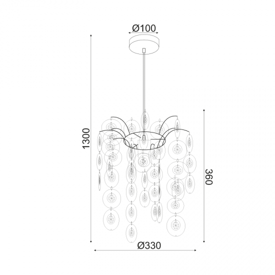 ΚΡΕΜΑΣΤΟ Φ/Σ 1ΧΕ27 ΑΚΡΥΛΙΚΟ+ΧΡΩΜΙΟ ΜΕΤΑΛΛΟ Φ30ΧΗ130CM FAIDRA ΚΡΕΜΑΣΤΟ Φ/Σ 1ΧΕ27 ΑΚΡΥΛΙΚΟ+ΧΡΩΜΙΟ ΜΕΤΑΛΛΟ Φ30ΧΗ130CM FAIDRA