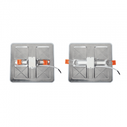 FLEXIBLE W SQUARE LED SLIM PANEL 15W 3000K 1300Lm 230V Φ50-150 120° Ra80 FLEXIBLE W SQUARE LED SLIM PANEL 15W 3000K 1300Lm 230V Φ50-150 120° Ra80