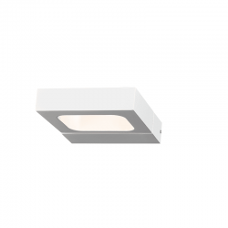 ΕΠΙΤΟΙΧΟ Φ/Σ LED 6W 3000K ΑΛΟΥΜΙΝΙΟ ΛΕΥΚΟ 14,5X13X3CM CYCLOP
