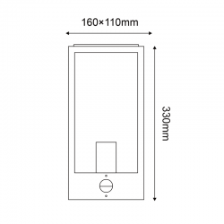 ^ΛΕΥΚΟ ΕΠΙΤΟΙΧΟ ΦΩΤΙΣΤΙΚΟ CELIA 1XE27 IP44 ΜΕ ΔΙΑΦΑΝΟ ΓΥΑΛΙ & ΑΙΣΘΗΤΗΡΑ ΚΙΝΗΣΗΣ-ΜΕΡΑΣ ΝΥΧΤΑΣ