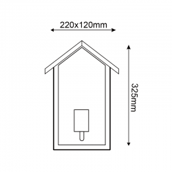 ^ΜΑΥΡΟ ΕΠΙΤΟΙΧΟ ΦΩΤΙΣΤΙΚΟ CELIA H 1XE27 IP44 ΜΕ ΔΙΑΦΑΝΟ ΓΥΑΛΙ