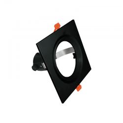 ^  ΣΠΟΤ AR111 XMS ΜΟΝΟ ΜΑΥΡΟ ΤΕΤΡΑΓΩΝΟ 165x165