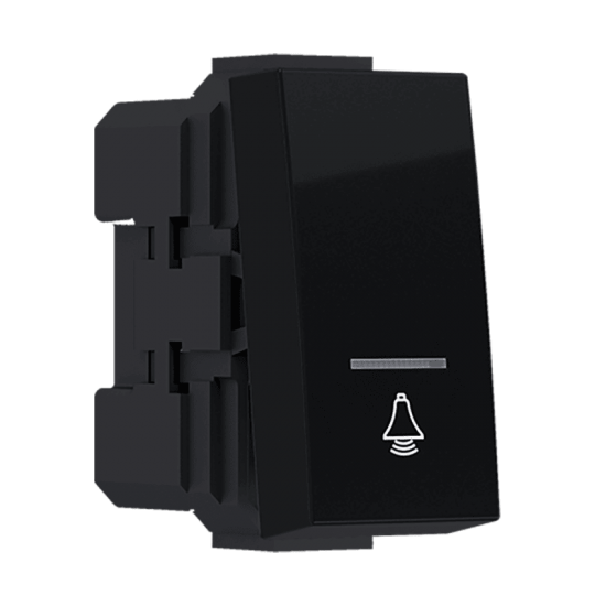 ^ MODYS ΜΠΟΥΤΟΝ ΜΕ ΕΝΔΕΙΞΗ & ΣΥΜΒΟΛΟ ΚΟΥΔΟΥΝΙ ΜΑΥΡΟ ΜΑΤ 1 ΣΤ. 1P 10A 250VAC IP20