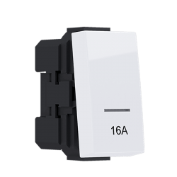 ^MODYS ΔΙΑΚΟΠΤΗΣ ΔΙΠΟΛΙΚΟΣ (0-1) 16Α ΜΕ ΕΝΔΕΙΞΗ ΛΕΥΚΟΣ 1 ΣΤ. 2P 16AX 250VAC IP20