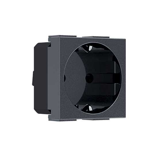 ^ MODYS ΠΡΙΖΑ ΣΟΥΚΟ ΑΝΘΡΑΚΙ 2 ΣΤ. 2P+E 16A 250VAC IP20