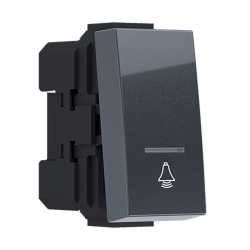 ^ MODYS ΜΠΟΥΤΟΝ ΜΕ ΕΝΔΕΙΞΗ & ΣΥΜΒΟΛΟ ΚΟΥΔΟΥΝΙ ΑΝΘΡΑΚΙ 1 ΣΤ. 1P 10A 250VAC IP20