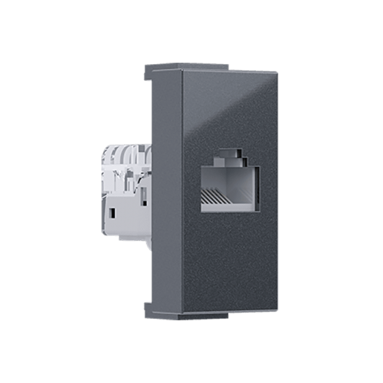 ^ MODYS ΠΡΙΖΑ ΔΙΚΤΥΟΥ ΑΝΘΡΑΚΙ 1 ΣΤ. RJ45 CAT.5E ΧΩΡΙΣ ΘΩΡΑΚΙΣΗ IP20 ^ MODYS ΠΡΙΖΑ ΔΙΚΤΥΟΥ ΑΝΘΡΑΚΙ 1 ΣΤ. RJ45 CAT.5E ΧΩΡΙΣ ΘΩΡΑΚΙΣΗ IP20