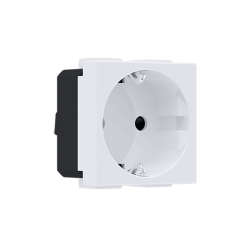 ^ MODYS ΠΡΙΖΑ ΣΟΥΚΟ ΑΣΦΑΛΕΙΑΣ ΛΕΥΚΗ 2 ΣΤ. 2P+E 16A 250VAC IP20